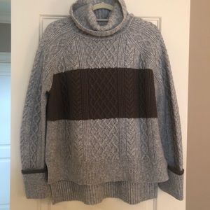 Madewell Cable Knit Turtleneck